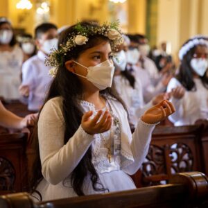 Primera Comunión: La alegría de los niños llegó a la Catedral de Lima