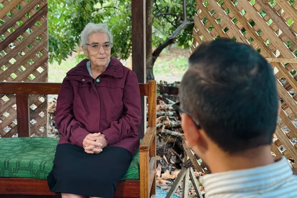 Amparo Zaragozá, responsable de la pastoral indígena en Pucallpa desde hace 50 años.