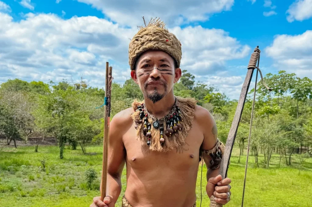 Fernando Caitero, líder comunero en Yarinacocha (Ucayali).