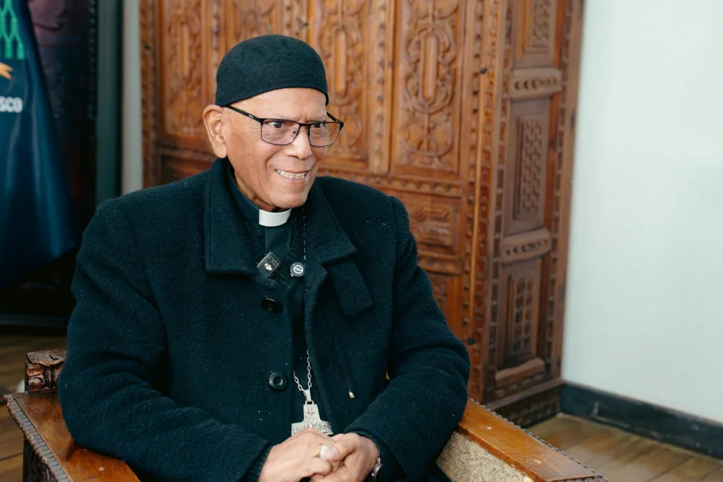 Monseñor Richard Alarcón, arzobispo de Cusco.